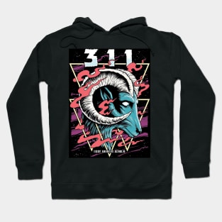 311 music goat poster Hoodie